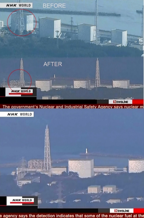 взрыв реактора в Японии