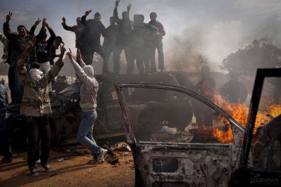 В результате столкновений в Ливии за неделю погибли более 100 человек.