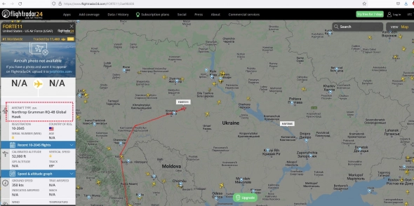 Вот и дроны американские прилетели на Украину