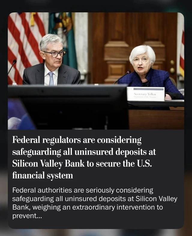 Банкротство Silicon Valley Bank. Ситуация развивается стремительно