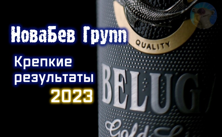 Алко-отчет НоваБев (Белуга, BELU) за 2023. Сколько литров выпили россияне за год?
